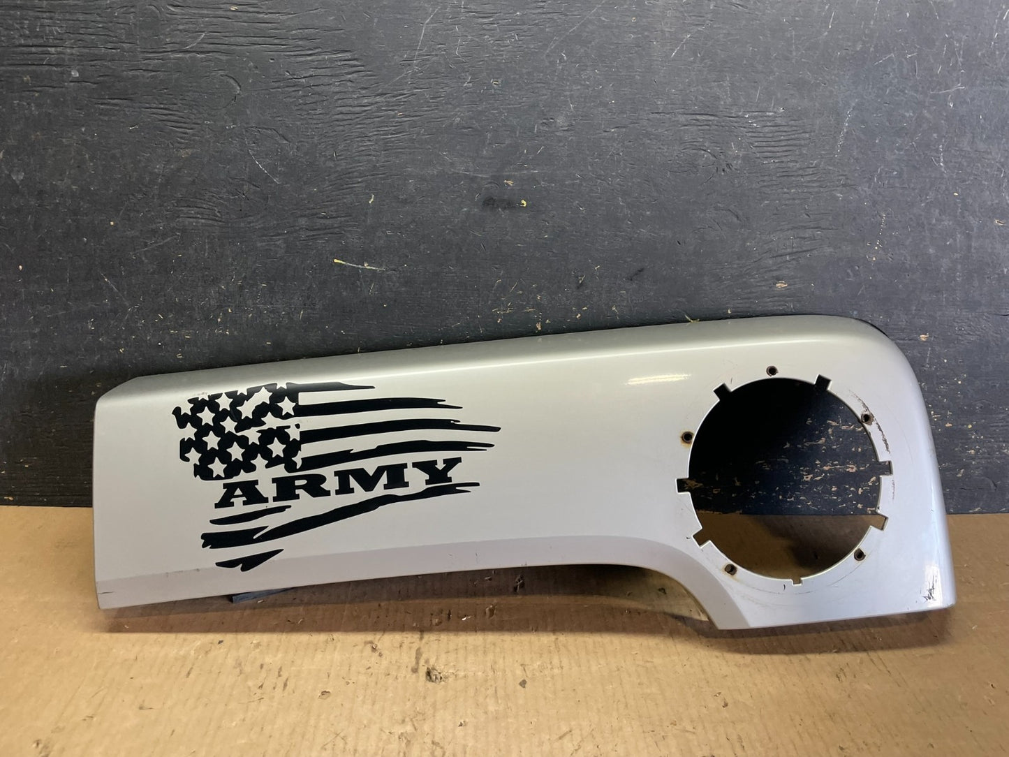 2006-2010 Hummer H3 Left Lh Rear Quareter Panel Fender Flare Moulding aa2416 DG0