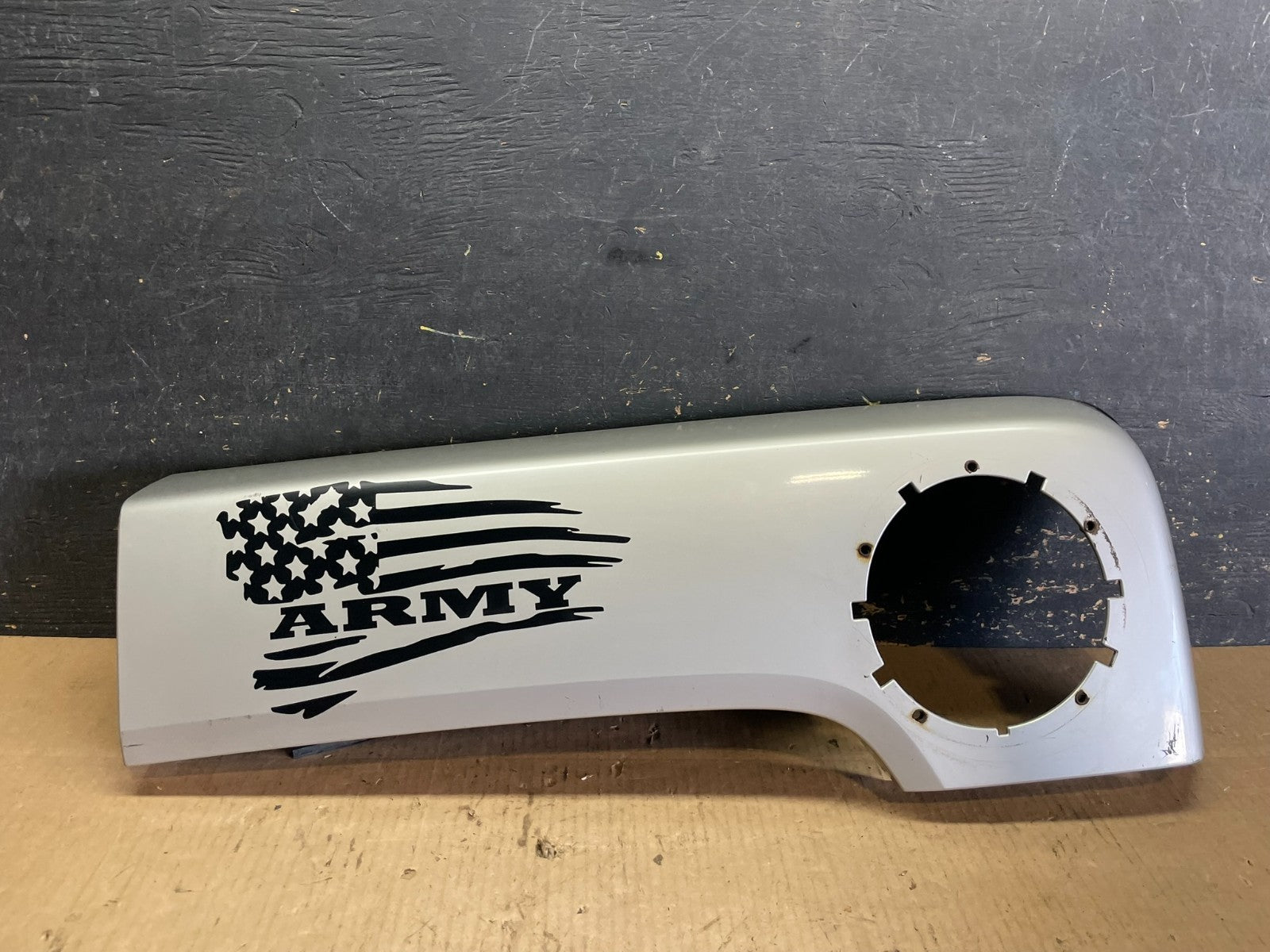 2006-2010 Hummer H3 Left Lh Rear Quareter Panel Fender Flare Moulding aa2416 DG0