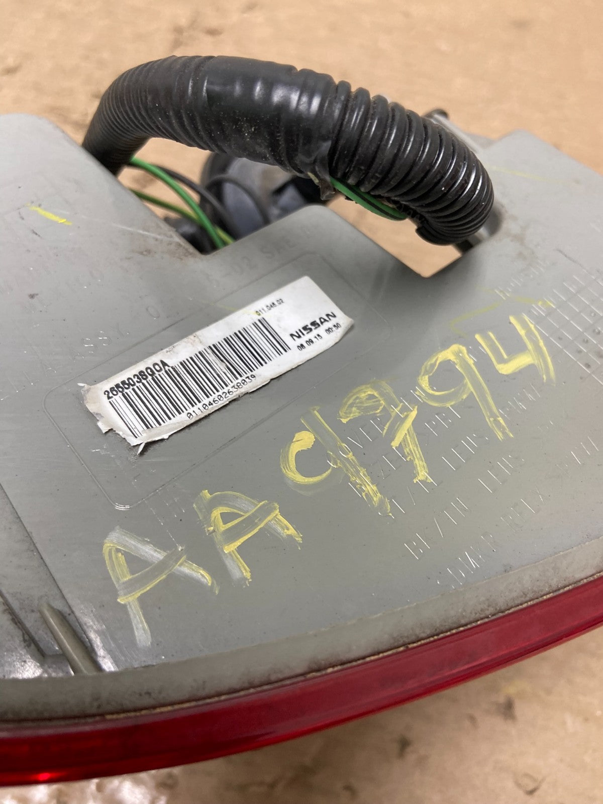 2013 2014 2015 Nissan Sentra Led Right Passenger Side Tail Light AA9794 LK6