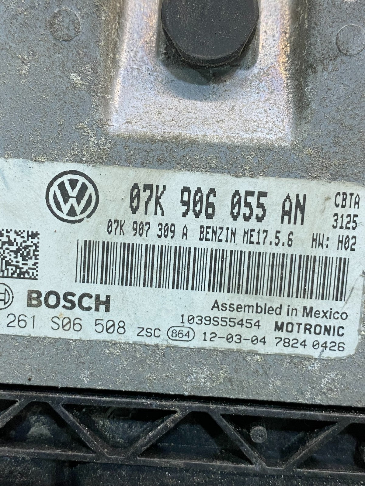2012 Volkswagen Jetta Passat 2.5L ECM Engine Control Unit ECU ah3136 DG2