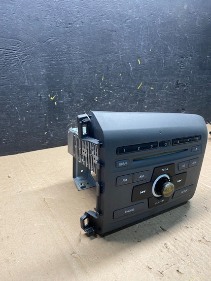 2012 Honda Civic Radio  Climate Control Air Vent Bezel  R8886 DG1