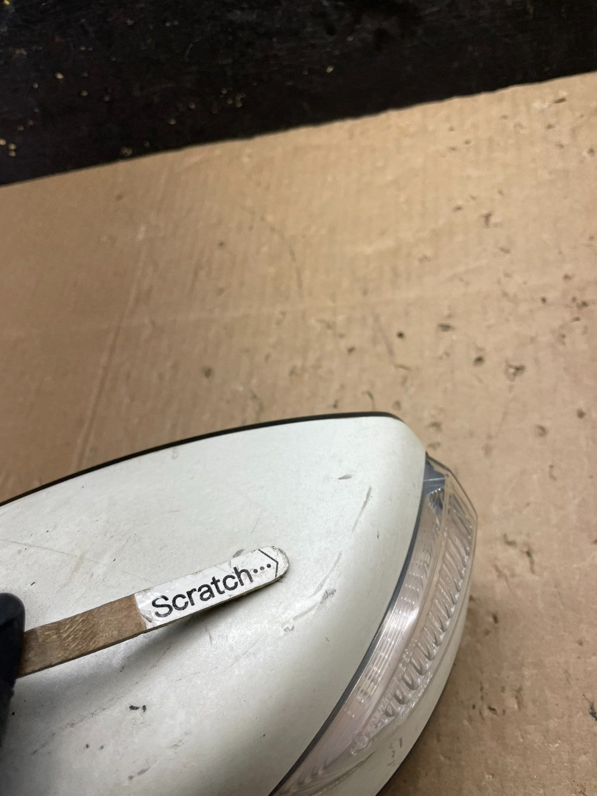 2016 to 2018 Nissan Altima Left Driver LH Turn Signal Door Mirror Q6386 DG7
