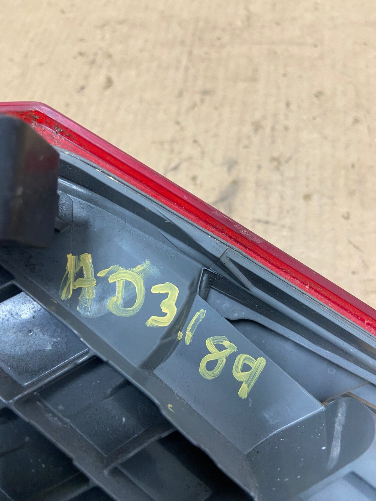 2009 2010 Acura Tsx Sedan Right Passenger Rh Side Tail Light AD3189 LK8