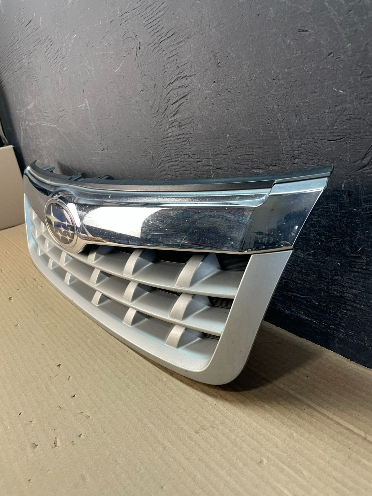 2011 to 2013 Subaru Forester Chrome Front Grille Grill ae8740 DG1