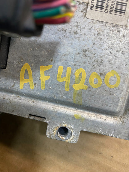 2001 Dodge Ram 1500 Engine Computer 5.9L ECM ECU AF4200 DW3