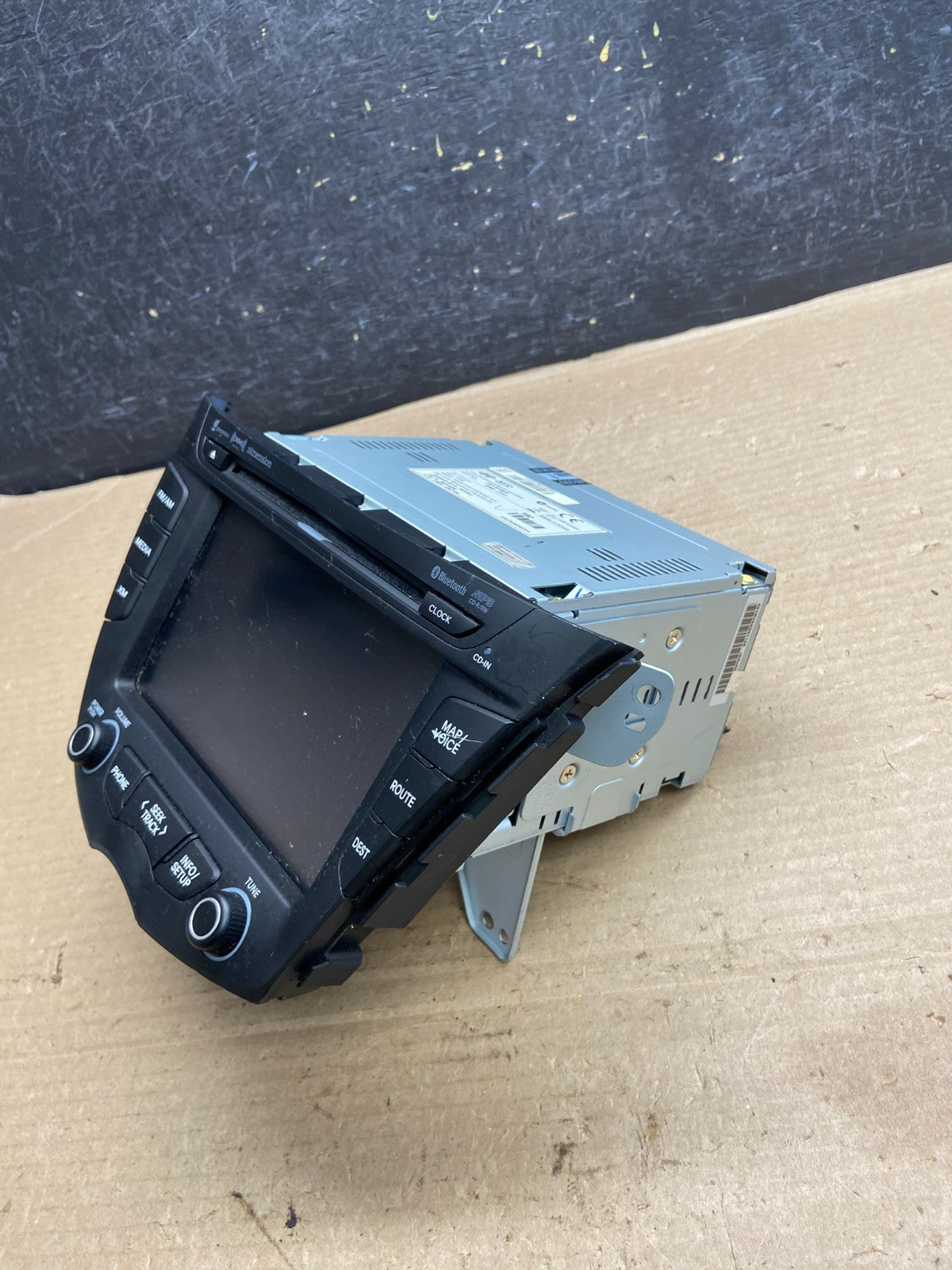 2012 - 2014 Hyundai Veloster Radio Receiver Display Screen 96560-2v701 AH3614 DG4