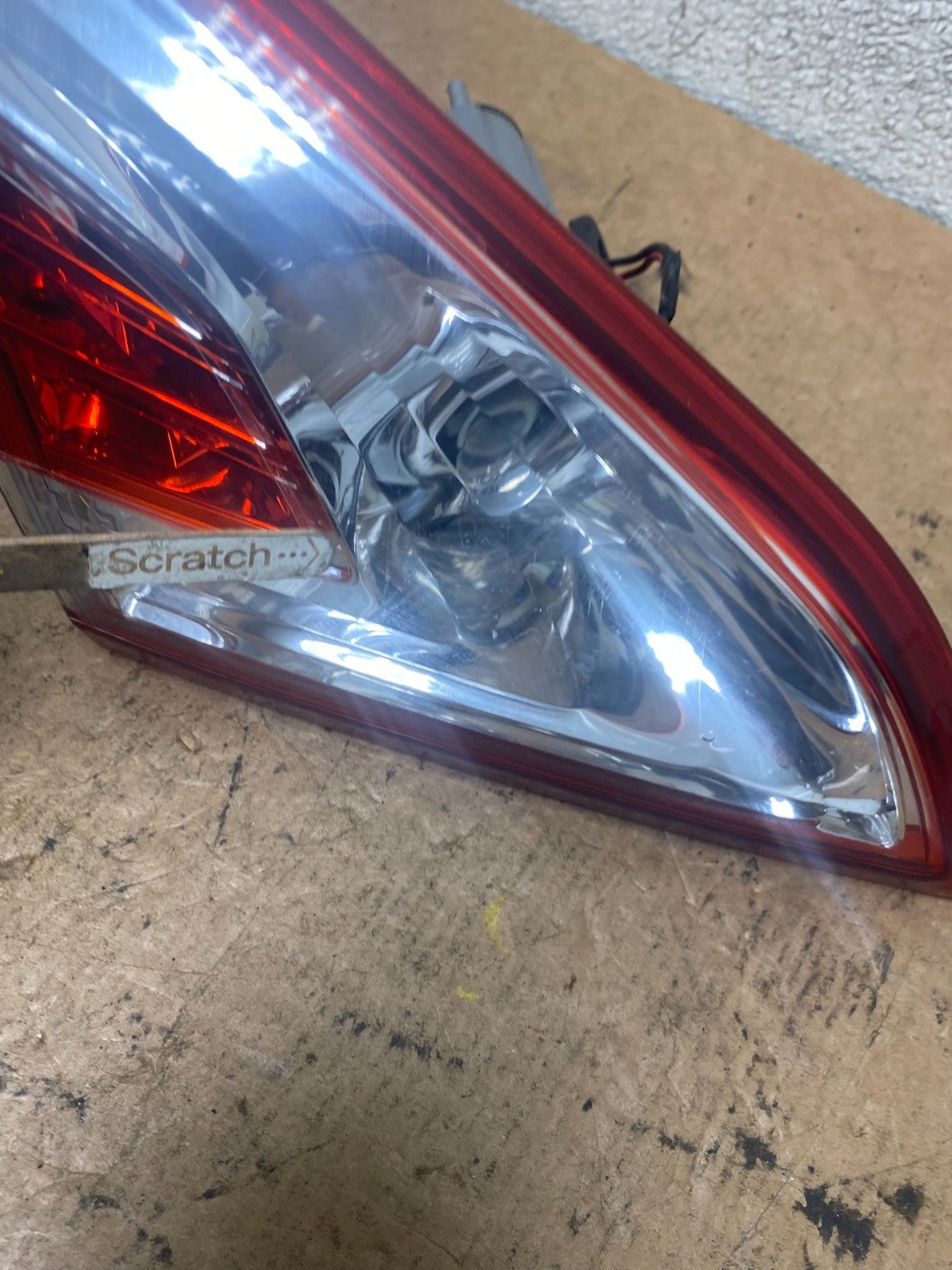 2011-2014 Nissan Murano Left Driver Lh Side Inner Tail Light Oem S7425 DW3