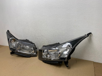 2011 to 2015 Chevrolet Cruze Halogen Left+Right Set Headlights DEPO AE9485 LK1