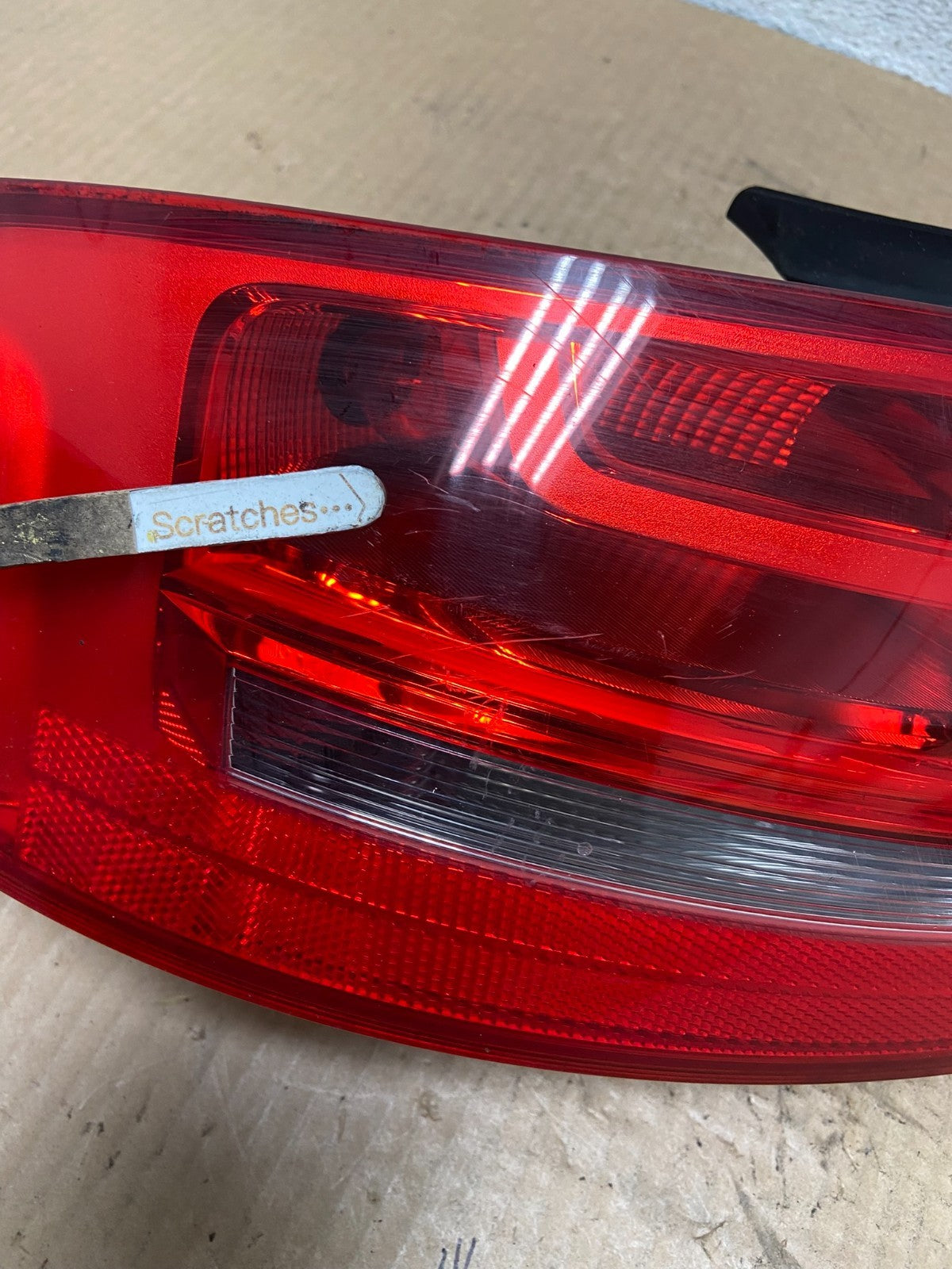 2013 to 2016 Audi A4 S4 Sedan Left Driver LH Tail Light AI7972 DW3