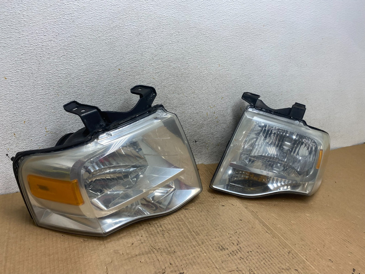 2007 - 2014 Ford Expedition Left+Right Side Headlights Halogen AI6791 DW2