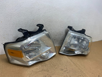 2007 - 2014 Ford Expedition Left+Right Side Headlights Halogen AI6791 DW2