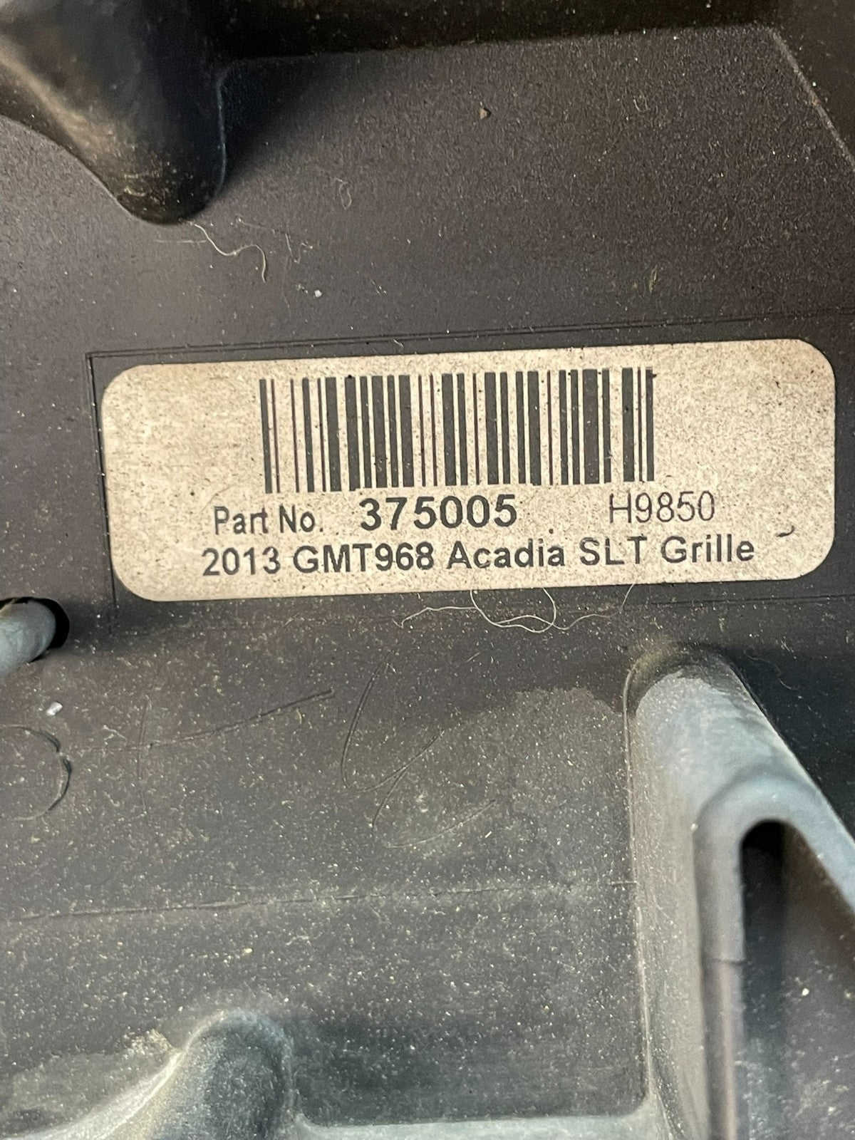 2013 2014 2015 GMC Acadia Front Upper Grill Grille AD8286 DG4