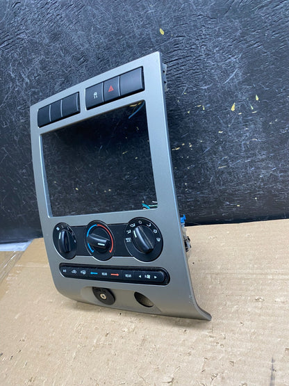 2007 to 2014 Ford Expedition Temperature Climate Control w/ Radio Bezel ag8421DG2