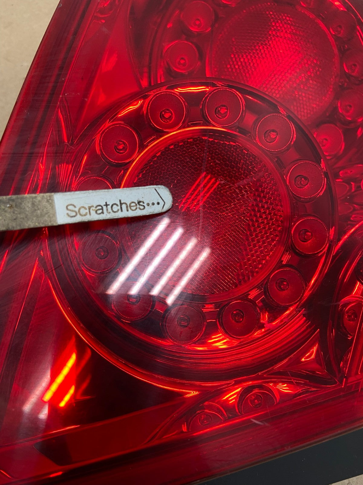 2006 2007 Infiniti M35 M35X M45 Left Driver LH Side Tail Light AG4471 LK3