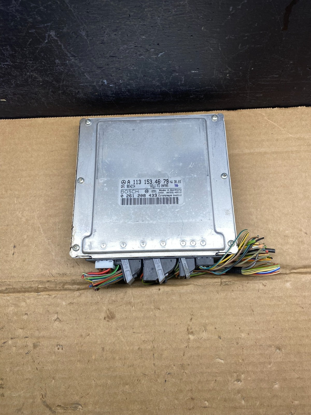 2000 to 2006 Mercedes S430 S500 ECU ECM Engine Control Module Unit AD3516 DG0