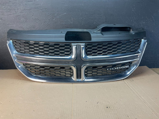 2011 to 2018 Dodge Journey Front Upper Chrome Grill Grille AD8401 DG0