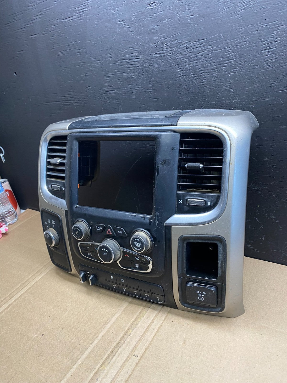 2013-2016 Dodge Ram 1500 Temp A/C Heat Climate Control Dash Trim Bezel ab8689 DG2