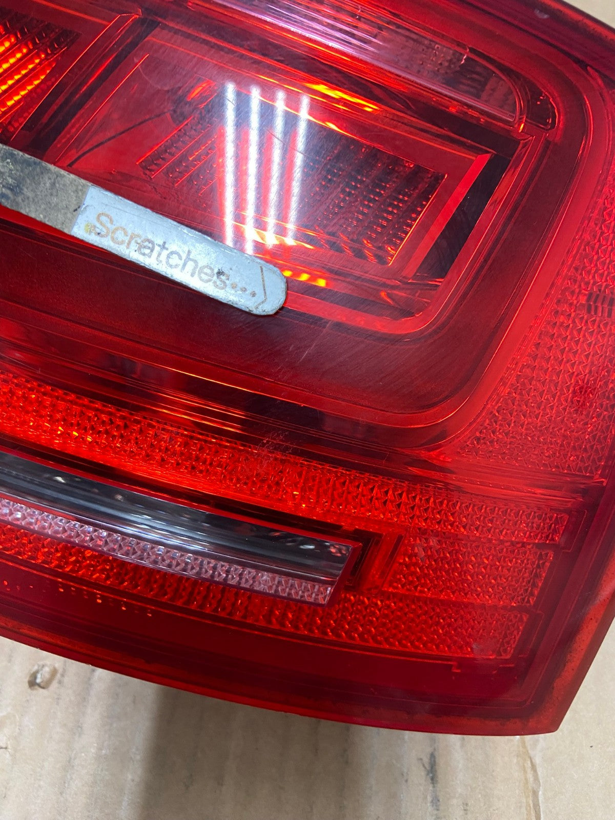 2011 to 2014 Audi A8 Sedan Right Passenger RH LED Tail Light AI5756 LK3