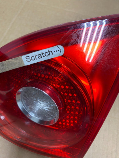 2006-2009 Volkswagen Golf Right Passenger Rh Tail Light Inner Trunk O6673 DW3