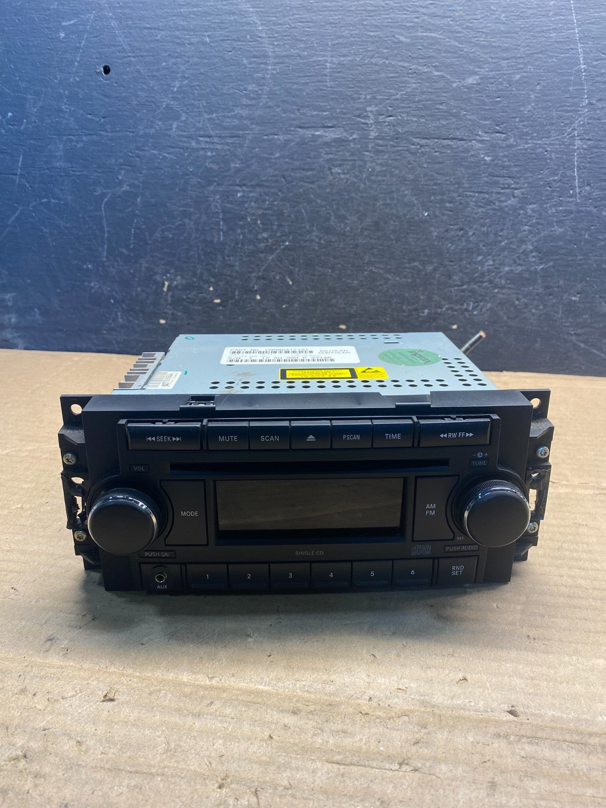 2005 2008 Jeep Dodge Chrysler Screen Display CD Player Satellite Radio AF3996 DG0