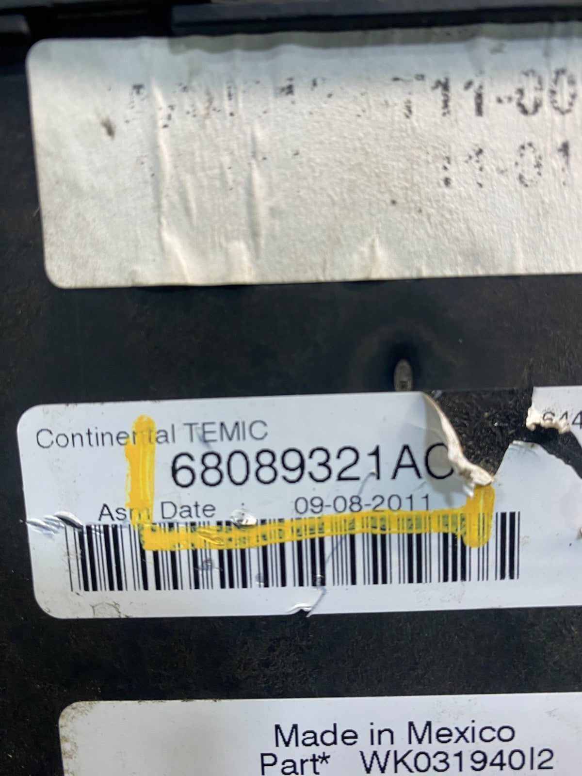 2011 2012 Dodge Durango Grand Cherokee Fusebox Fuse Box Relay Module ac8106 DG6