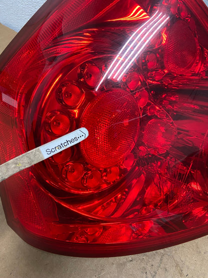 2006 2007 Infiniti M35 M35X M45 Left Driver LH Side Tail Light AC3020 LK3