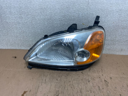 2001 - 2003 Honda Civic Coupe Headlight Halogen Left Driver LH TYC Y4998 DW0