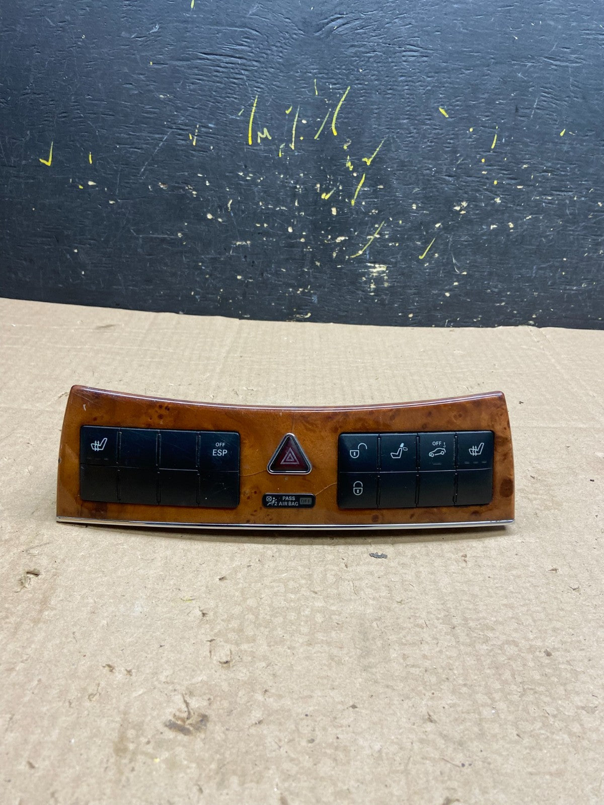 2005-2009 Mercedes W209 CLK350 CLK550 Door Lock ESP Hazard Control z0084 DG0