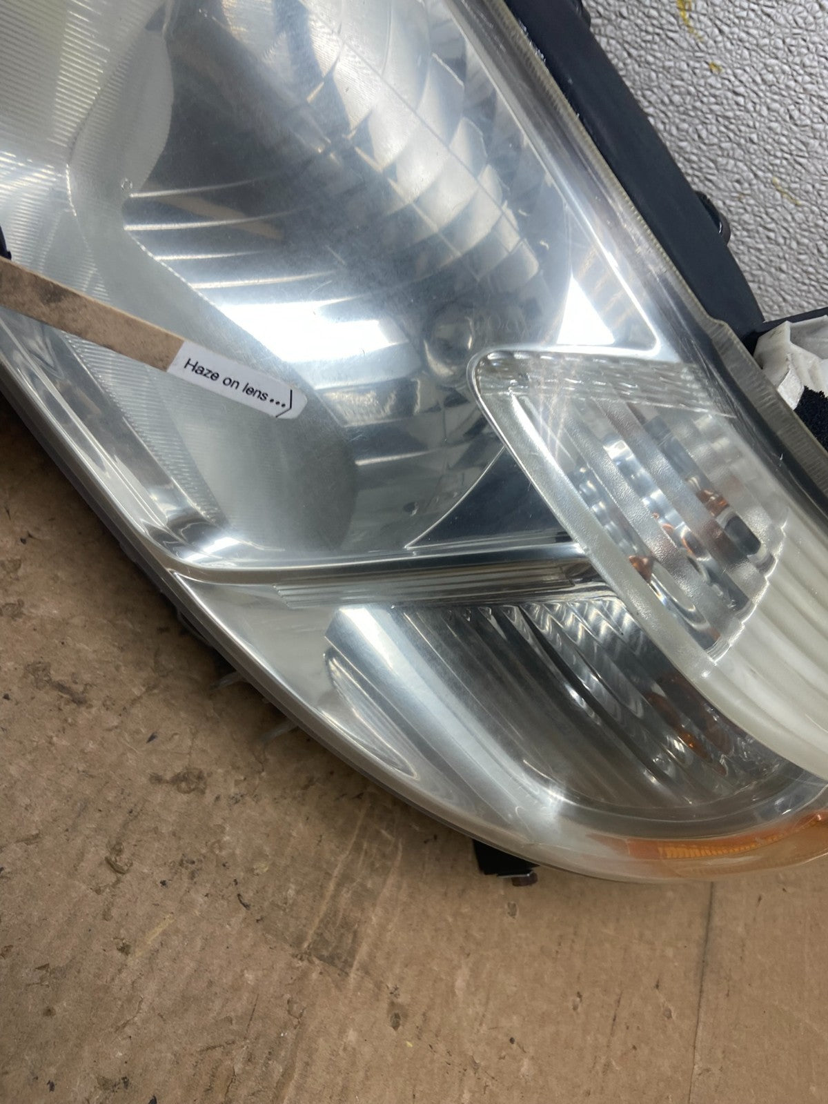 2008 - 2010 Toyota Highlander Left Driver LH Halogen Headlight AA6691 DW4