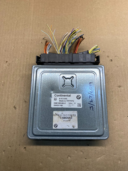2008 - 2010 BMW 328i 528i E90 ECM ECU Engine Computer 7587166 AG7524 DG0