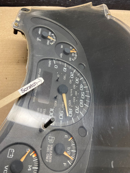 2000 to 2005 Chevrolet Astro Cluster Gauge Speedometer ECM AH1483 DG3