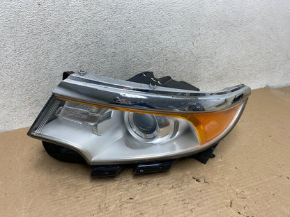 2011 to 2014 Ford Edge Front Left Driver Side Headlight Xenon AI0953 DW0