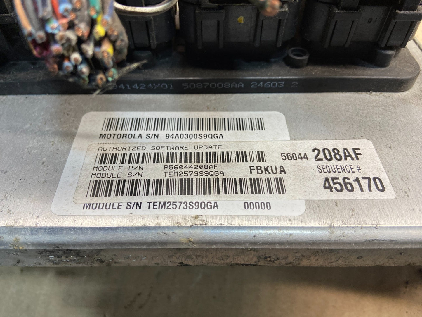 2004 Jeep Liberty 3.7L Engine ECU Computer Module ECM AC0526 DG2