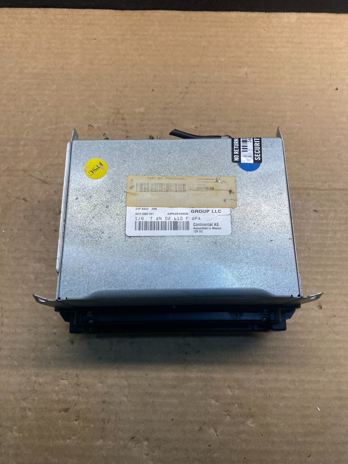 2011 to 2014 Dodge Charger Am Fm Cd Player Radio Receiver AF7844 DG3
