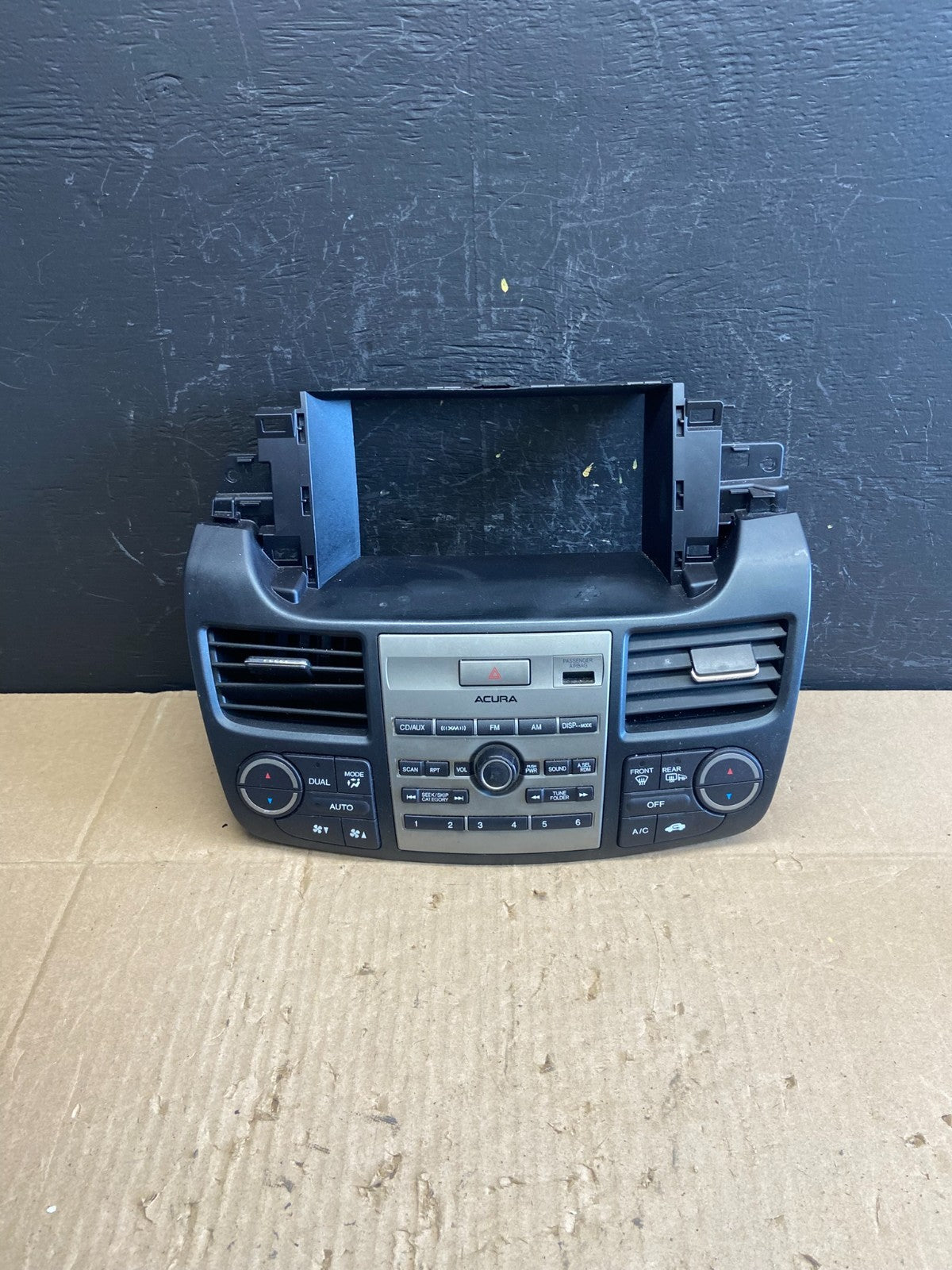 2007-2012 Acura RDX Dash Climate Control Radio Control Panel Air Vent AB9716 DG0