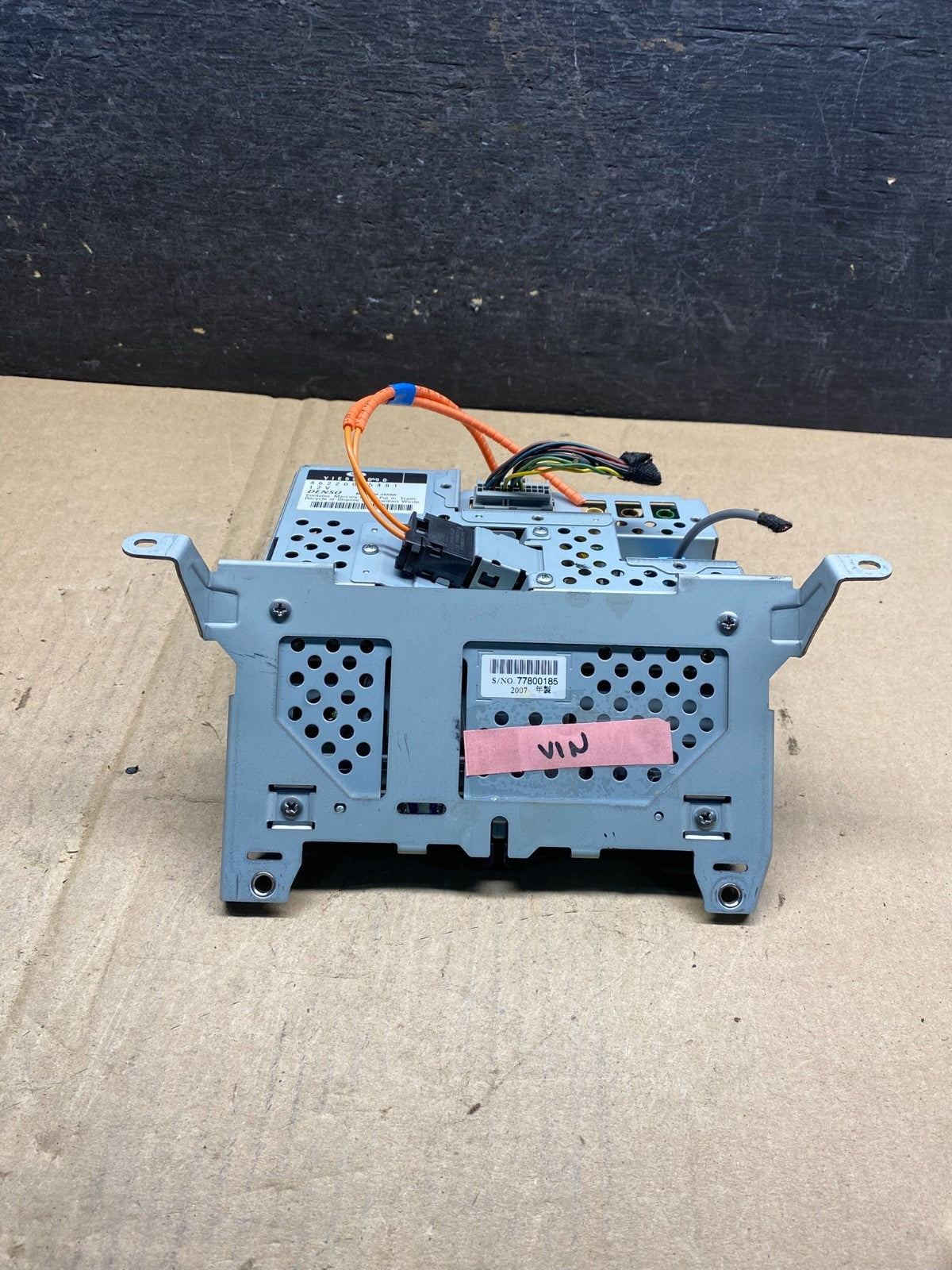 2006-2009 Land Rover Range Rover Screen Navigation Radio Display AJ0099 DW4