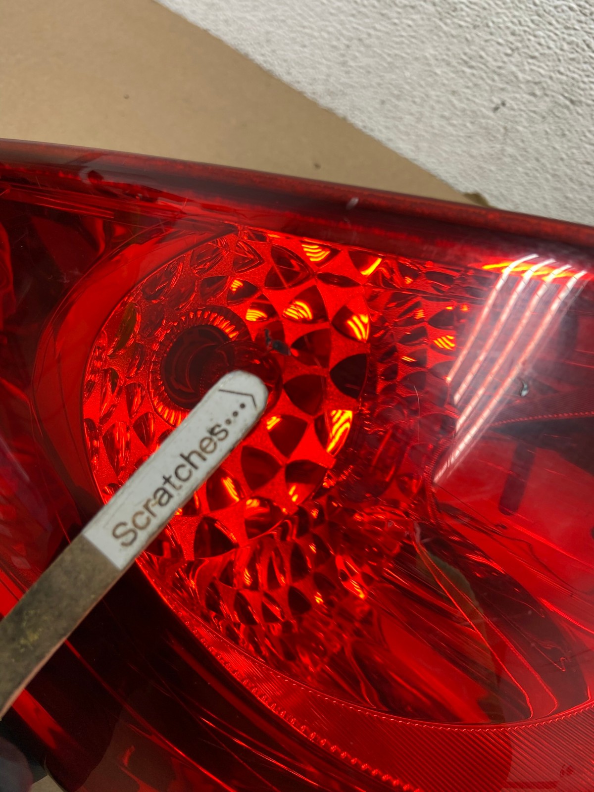 2012 2013 2014 Hyundai Accent Left Driver LH Side Tail Light AG4480 LK3