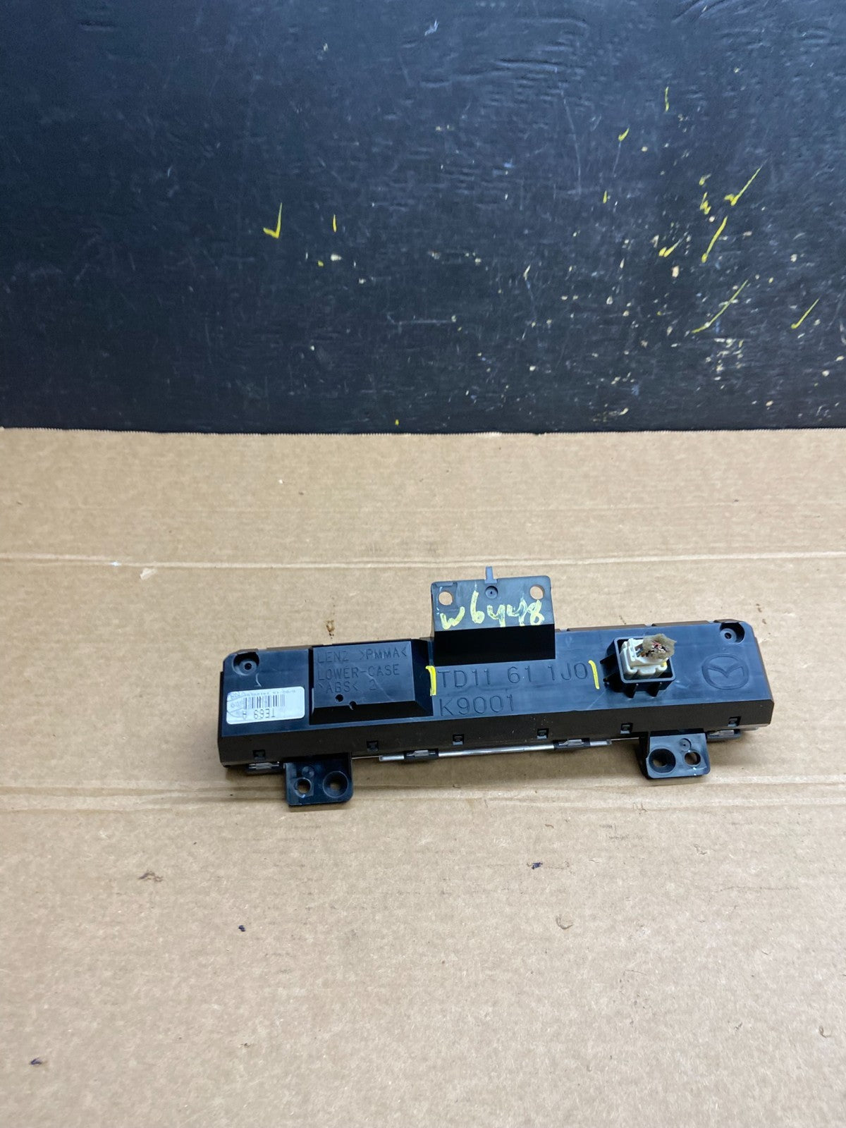 2008 to 2015 Mazda CX-9 Clock Information Display Screen TD11611J0 W6448 DG4