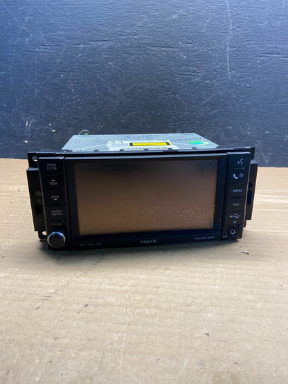2009 2013 Jeep Dodge Chrysler Screen Display CD Player Satellite Radio ae4608 DG0