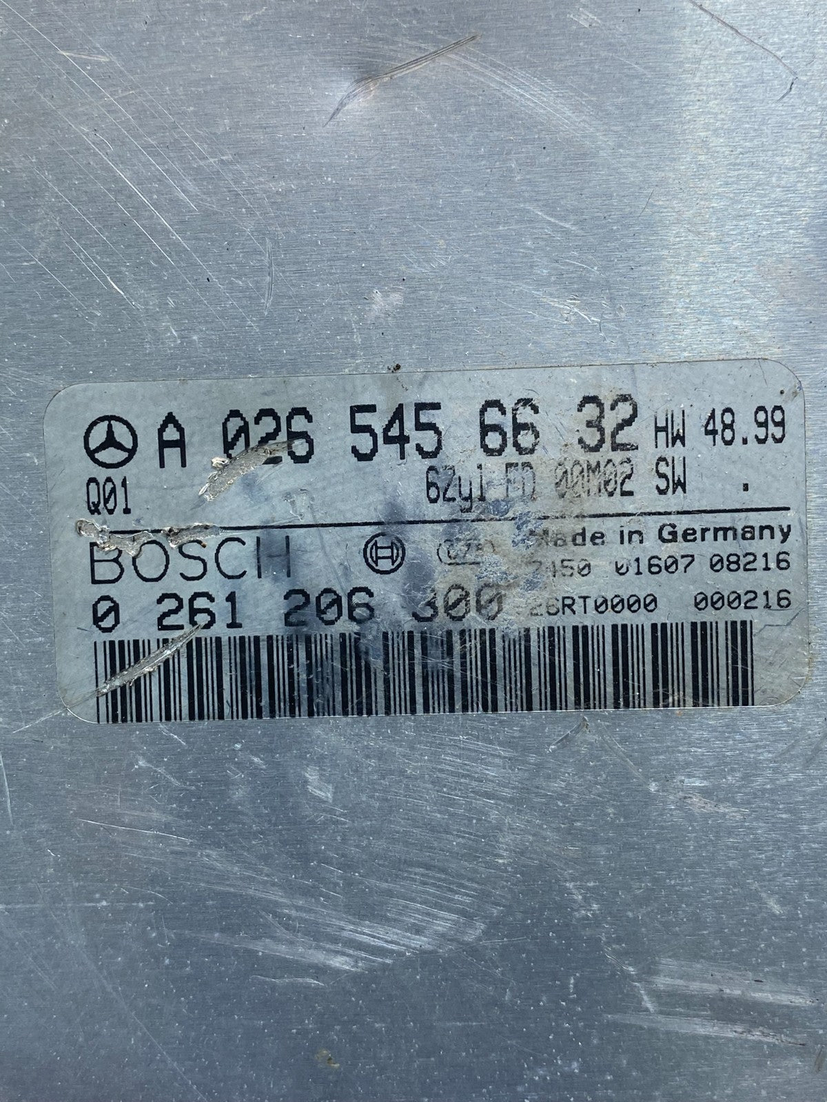 1998 - 2000 Mercedes Benz ML320 Engine Computer Ecu Ecm AG9393 DW2