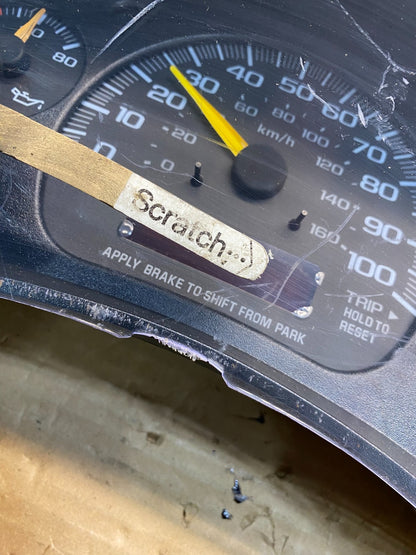 1996 to 2000 Chevrolet Express Speedometer Cluster Gauge AD9530 DG2