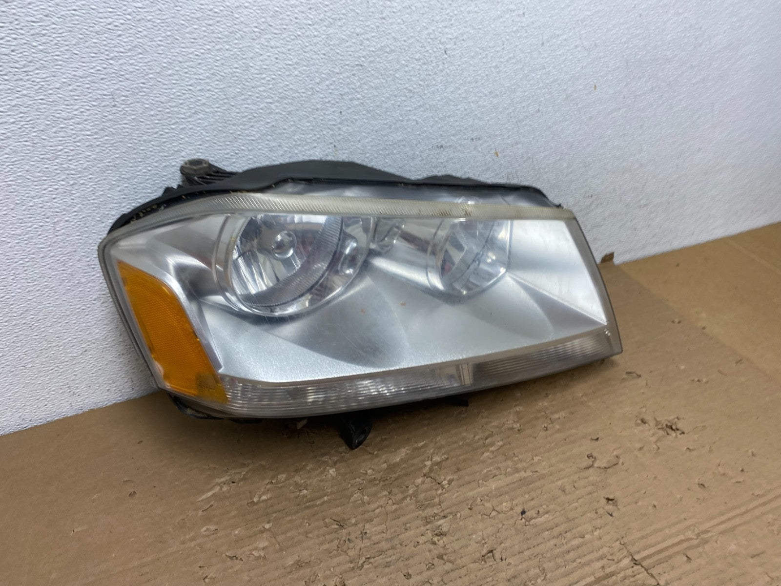 2008 to 2014 Dodge Avenger Right Passenger Side Halogen Headlight AD4345 DW2