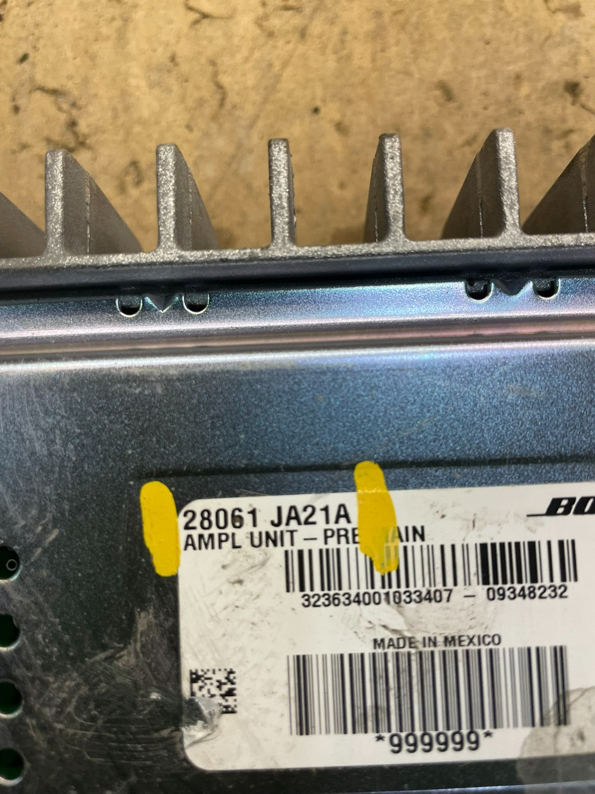 2013 2018 Nissan Altima Radio Stereo Audio Amplifier Amp Sound W7386 DG3