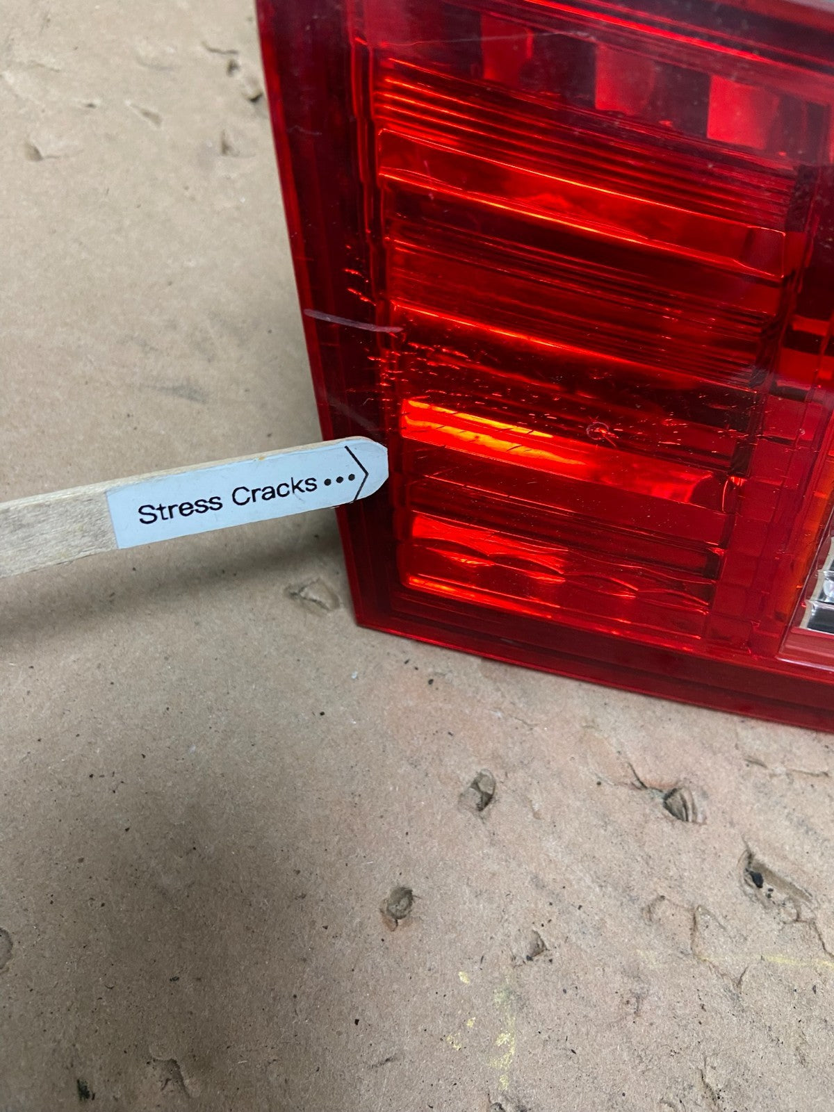 2009-2010 Acura TSX Left Driver LH Side Inner Tail Light OEM AB0099 LK3