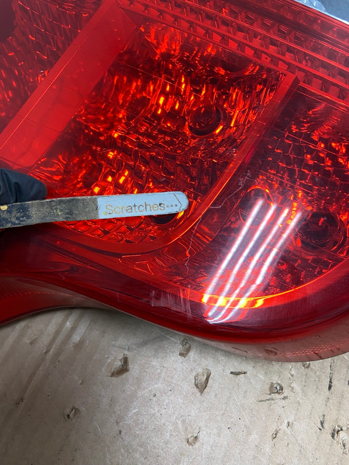 2005 to 2009 Volvo S60 Left Driver LH Side Tail Light AI5520 LK3