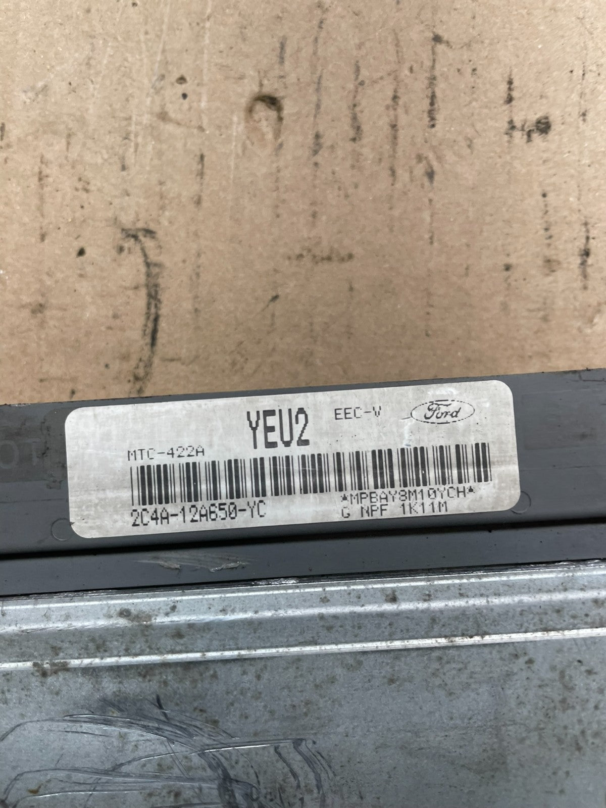 2002 Ford F250 6.8L Engine Control Unit ECU Computer Module R1838 DG3