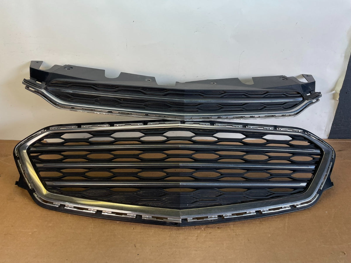 2016-2017 Chevrolet Equinox Front Upper Lower Grille Bumper Grill Set AG0891 DG0