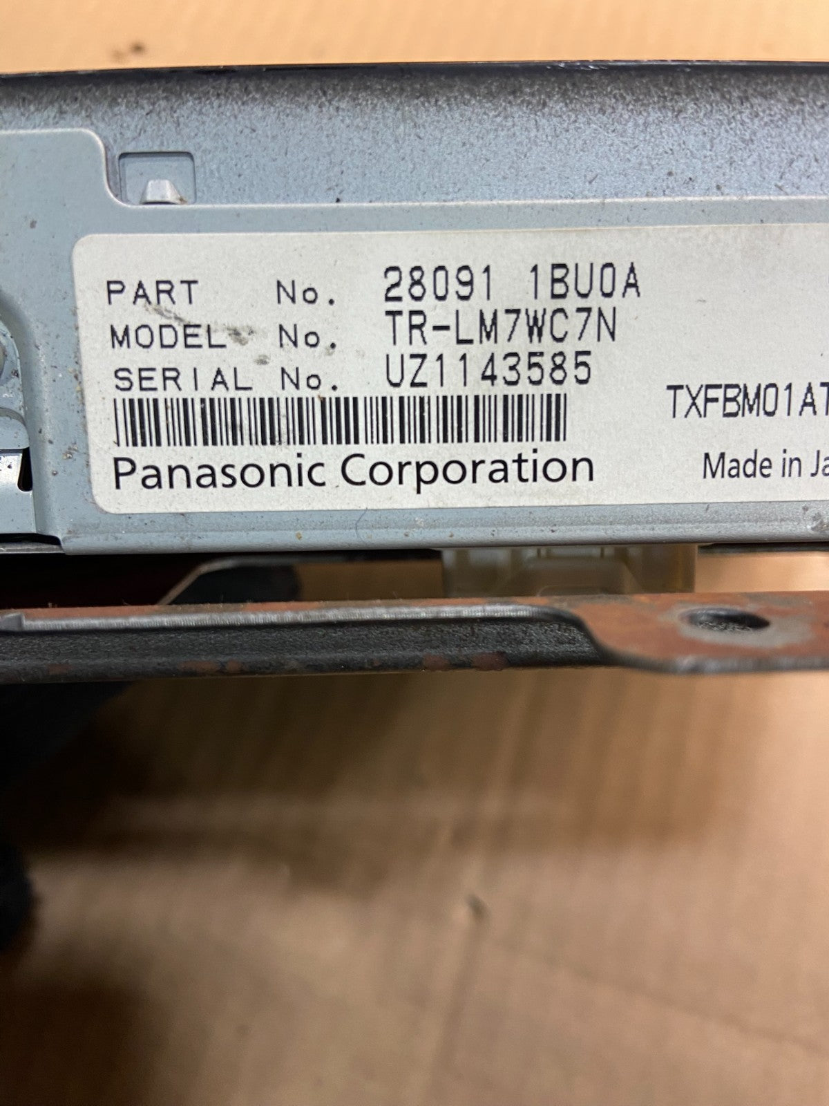 2011 - 2012 Infiniti G35 Information Display Screen 280911BU0A OEM Y3639 DG4
