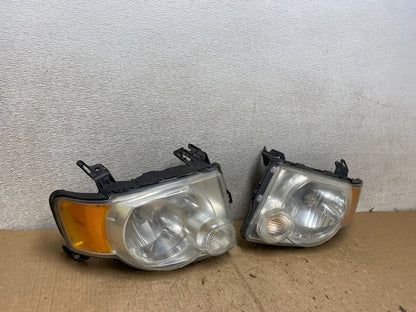 2008 to 2012 Ford Escape Headlights Left+Right Side Set Halogen V3727 DW2