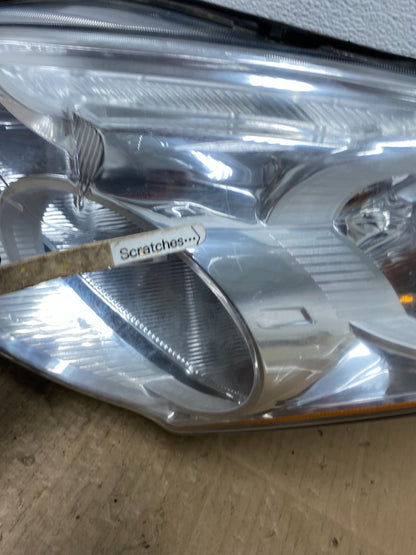 Sedan 2010 2011 2012 Nissan Altima Left Driver Side Headlight AB8470 DW3